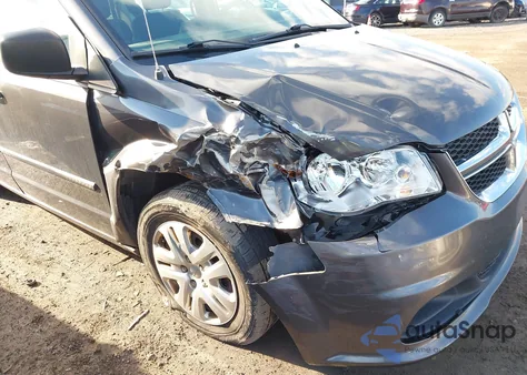 2016 Dodge Grand Caravan American Value Pkg из США, поврежденный, VIN 2C4RDGBG3GR372544